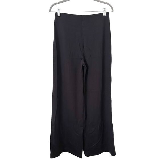 1.STATE Wide Leg Front Seamed Pant Black Sz Small - Picture 2 of 4